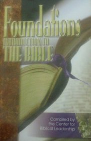Foundations: Intro to the Bible