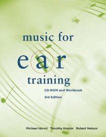 Music for Ear Training (with CD-ROM): CD-ROM and Workbook
