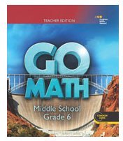 Go Math: Teacher Edition Grade 6 2014