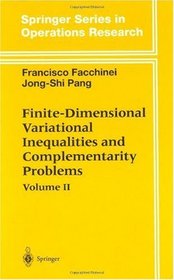 Finite-Dimensional Variational Inequalities and Complementarity Problems II
