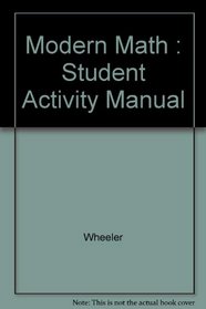 Modern Math : Student Activity Manual