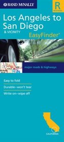 Los Angeles to San Diego & Vicinity: Laminated