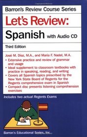 Let's Review Spanish with Audio CD (Barron's Review Course)
