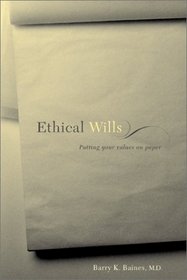 Ethical Wills: Putting Your Values on Paper