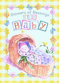 Showers of Blessings for Baby: 8 Invitations and Envelopes