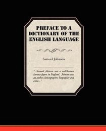 Preface to a Dictionary of the English Language