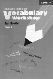 Vocabulary Workshop, Form B (Level F)