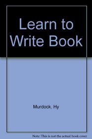 Learn to Write Book