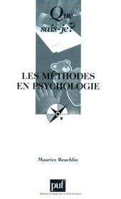 Les Mthodes en psychologie