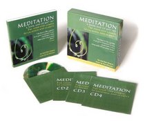 Meditation: A Book and CD Gift Set: The Four-Step Course To Calmness and Clarity