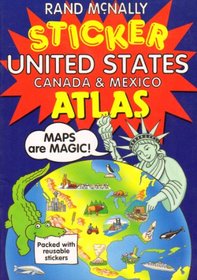 United States Canada Mexico Sticker Atlas (Sticker Atlas)