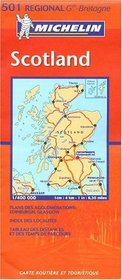 Michelin Scotland Regional Map