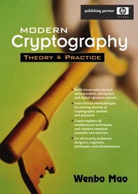 Modern Cryptography: Theory and Practice (paperback) (HP Professional Series)