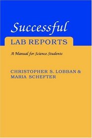 Successful Lab Reports : A Manual for Science Students