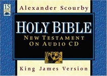 Scourby KJV Audio New Testament: New Testament, King James Version, Black Carry Case