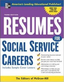 Resumes for Social Service Careers (Professional Resumes Series)