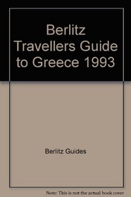 Berlitz Travellers Guide to Greece 1993