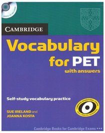 Cambridge Vocabulary for PET with Answers and Audio CD (Cambridge Books for Cambridge Exams)