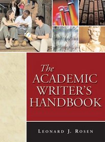 The Academic Writer's Handbook (MyCompLab Series)