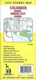 Champion map of Columbus, Georgia: Including Phenix City, Alabama and Fort Benning main post area