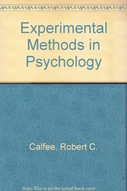 Experimental Methods in Psychology