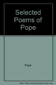 Selected Poems of Pope