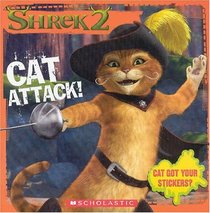 Shrek 2: Cat Attack! (Storybook with Stickers)