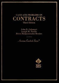 Cases and Problems on Contracts (American Casebook Series)