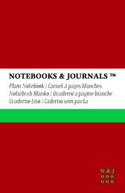 Cuaderno Notebooks & Journals, Large, Liso, Rojo, Tapa Blanda: (13.97 x 21.59 cm)(Cuaderno, Libreta, Diario, Bloc de Notas) (Spanish Edition)