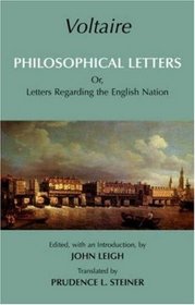 Philosophical Letters: Or, Letters Regarding the English Nation