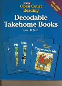 SRA Open Court Reading / Decodable Takehome Books/ Full Color Version / Level D Set 1