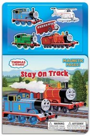 Stay On Track (Thomas and Friends) (Magnetic Play Book)