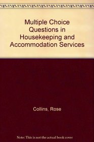 Multiple Choice Questions in Housekeeping and Accommodation Services