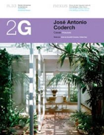 Jose Antonio Coderch: Houses (2G: International Architecture Review)