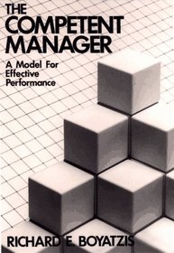 The Competent Manager : A Model for Effective Performance