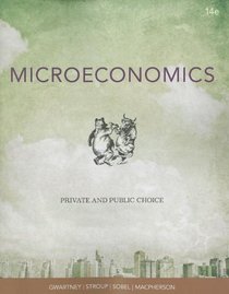 Microeconomics: Private and Public Choice