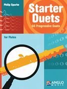 Starter Duets for Flute Book (Very Easy-Easy) 60 Progressive Duets (Anglo Music Press Play-Along)