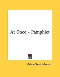 At Once - Pamphlet