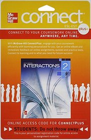 Interactions Level 2 Reading Student Book plus Registration Code for Connect ESL