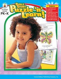 Bible Story Puzzle 'n' Learn!, Grades PK - K