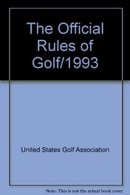 The Official Rules of Golf/1993