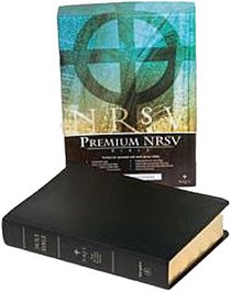 NRSV Premium Bible Bonded Leather Black: Black Bonded Leather