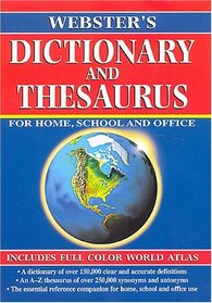 Webster's Dictionary and Thesaurus 2002 Edition