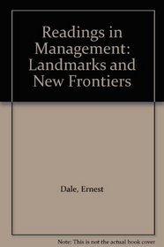 Readings in Management: Landmarks and New Frontiers