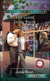 The Game Show Bride (9 to 5) (Harlequin Romance, No 3895) (Larger Print)