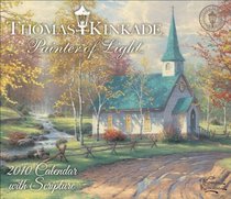 Thomas Kinkade Painter of Light with Scripture: 2010 Day-to-Day Calendar