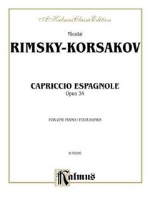 Capriccio Espagnole Piano Duet (Kalmus Edition)