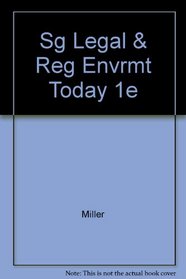 Sg Legal & Reg Envrmt Today 1e