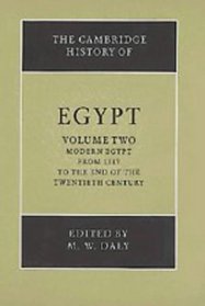 The Cambridge History of Egypt: Volume 2: Modern Egypt, From 1517 to the