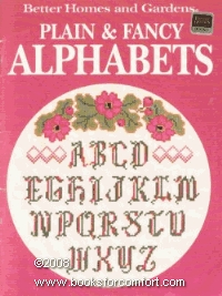 Better Homes and Gardens Plain and Fancy Alphabets